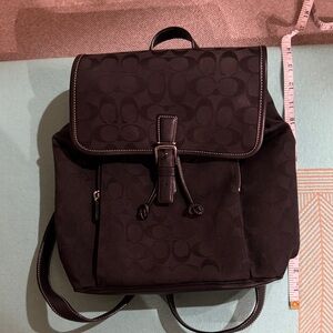 Coach Signature Black Men's Backpack